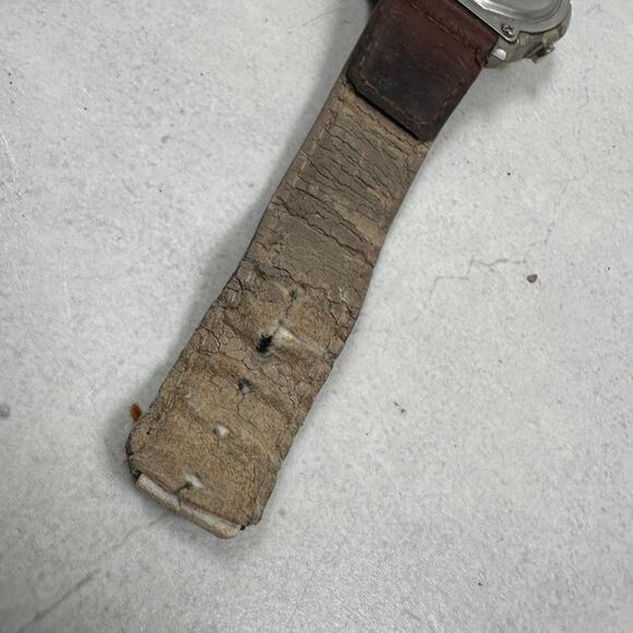 Casio Watch Mens 43mm Green Brown Illuminator Digital Sport New Battery READ - Picture 10 of 12